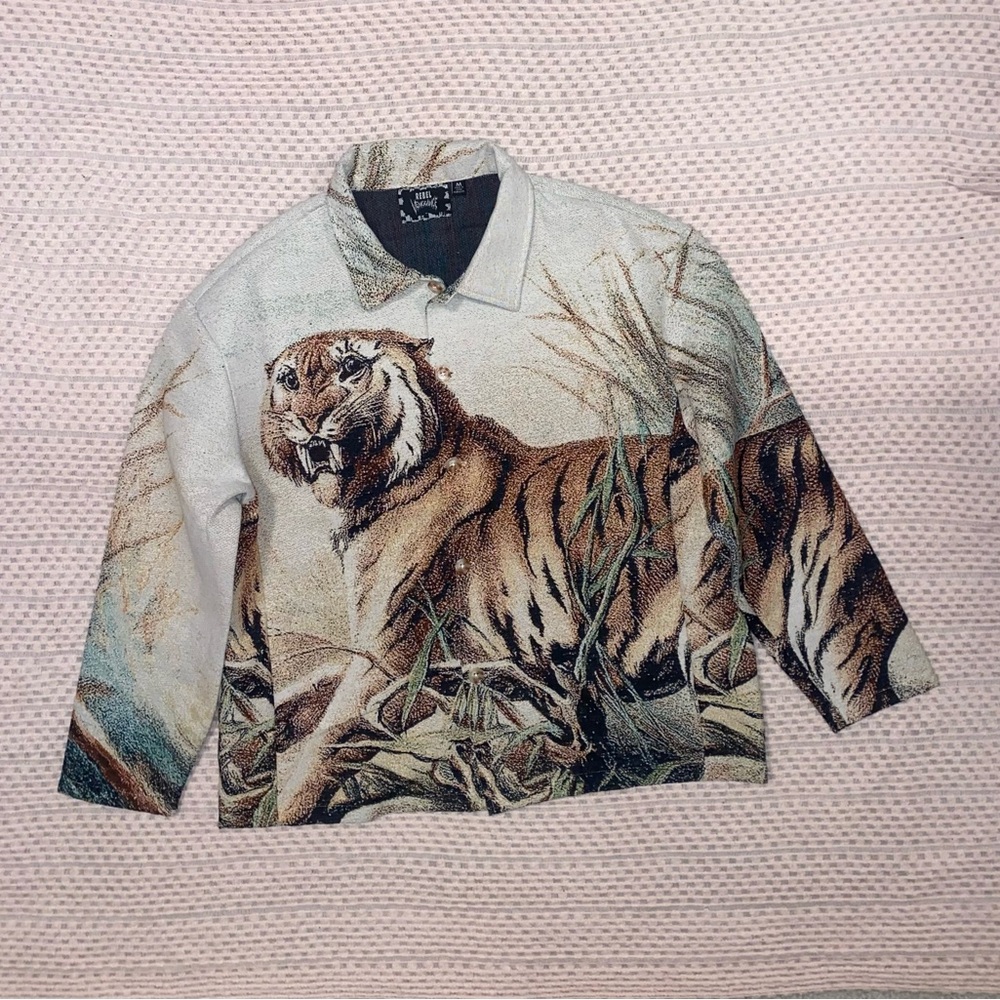 Rebel Vengeance Tiger Portrait Jacket